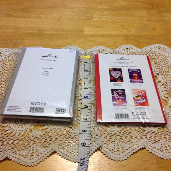 Hallmark Valentine's Day Cards, 18 new cards with envelopes - Picture 2 of 9